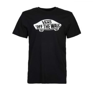 VANS OTW T-SHIRT BLACK-WHITE tricou men M negru